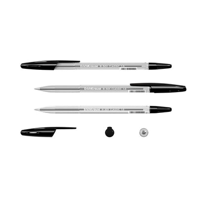 Ручка шариковая ErichKrause R-301 Classic Stick 1.0, цвет чернил черный (в коробке по 50 шт.)