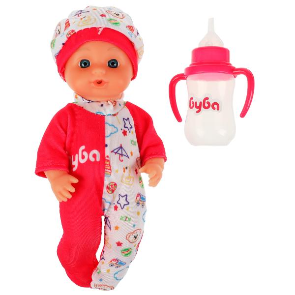 La fonction PUPS БУБА 15см, пьет, пис, бутылочка, на блистере КАРАПУЗ в кор.72шт