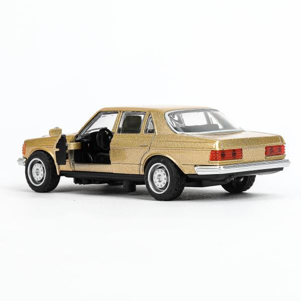 Modèle métallique MERCEDES-BENZ w116 12,5 cm, double parc technologique, couleur 2x120 pouces