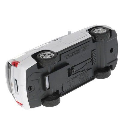 TAHOE-12FIL-WH303053 Machine en métal CHEVROLET TAHOE МАТОВЫЙ 12 см, double, bagage, iner, blanc, cor. C'est