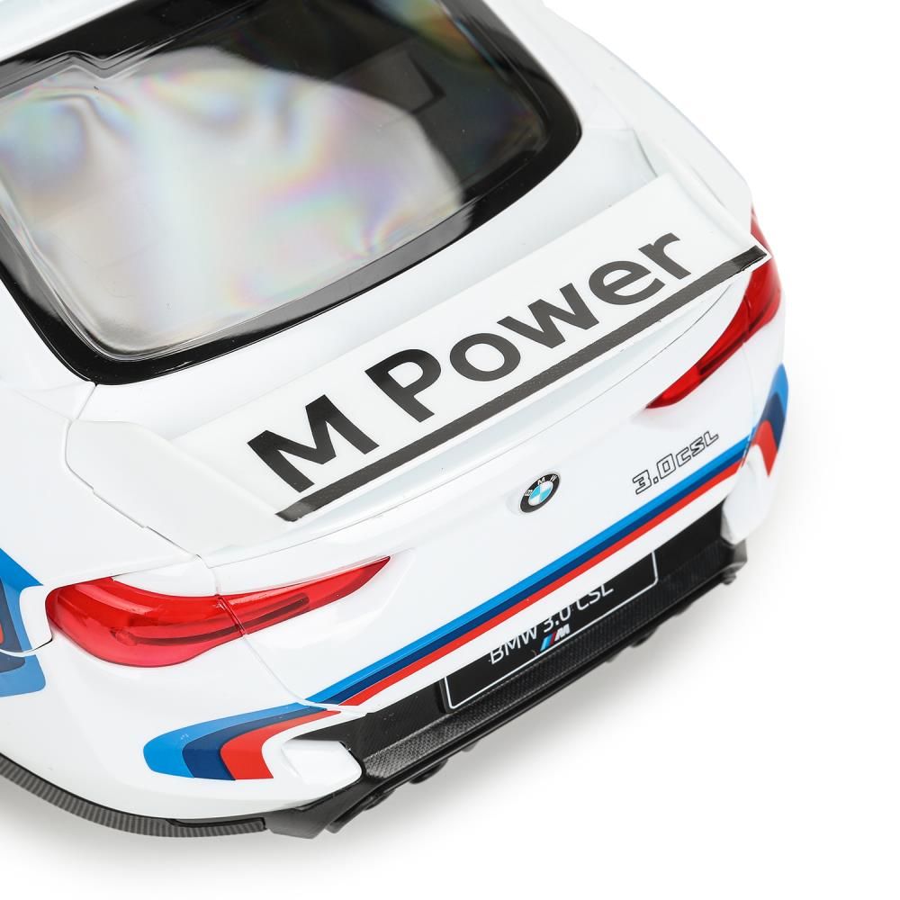 Véhicule pour BMW 3.0 csl 1:14, bleu, 2 pièces, deux portes ouvertes Rastar en couleur 6 pouces