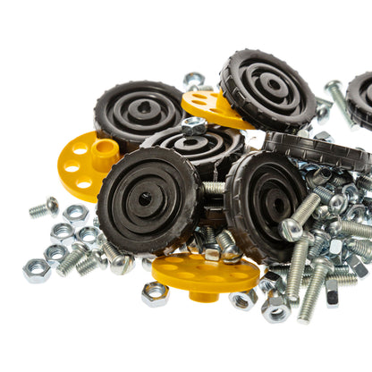 ДК.Конструктор металлический для уроков труда №1 в деревянной упаковке арт.00980