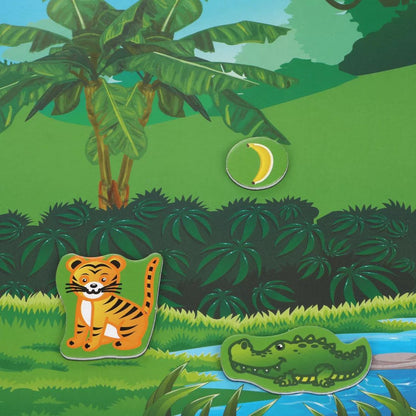 ДК.Игра магнитная "Джунгли". Серия Магнитные истории (европодвес) арт.03501 /20