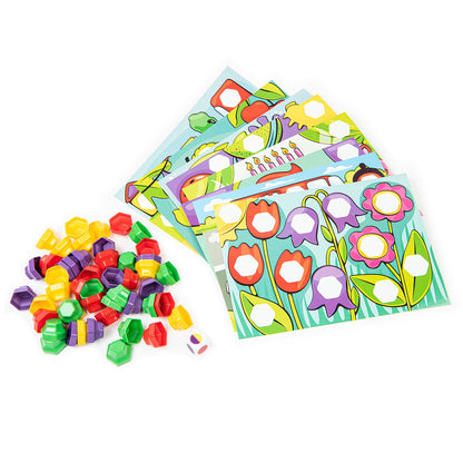 Игра настольная "Цвет в цвет" серия Baby Toys Games