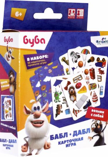 Буба. Настольная игра. Бабл-дабл,07178