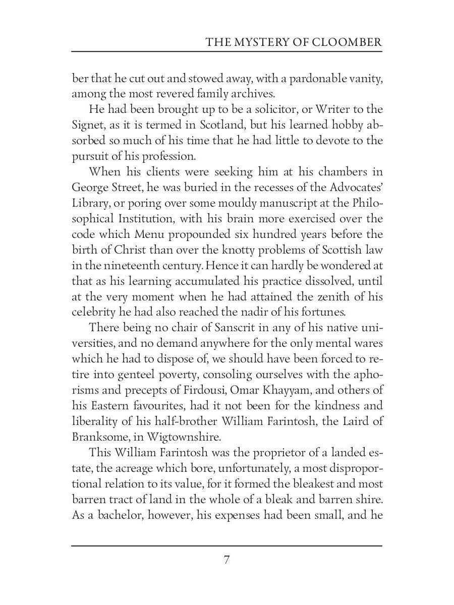 The Mystery of Cloomber = Тайна Клумбера: на англ.яз