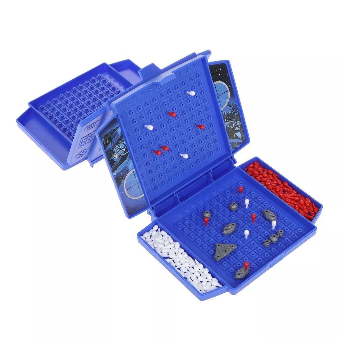 ИГРА НАСТОЛЬНАЯ "КОСМОБОЙ" (МИНИ) в кор.10шт