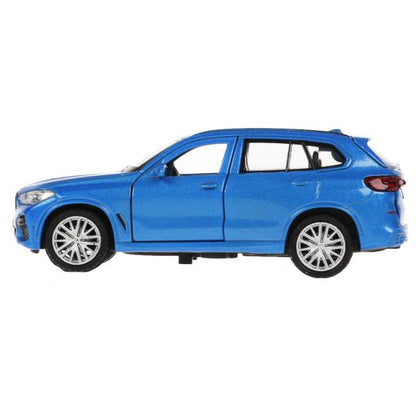 Machine en métal BMW X5 M-SPORT 12 cm, double, bagage, inerce, sin, cor. Parc technologique dans le cor.2*36шт