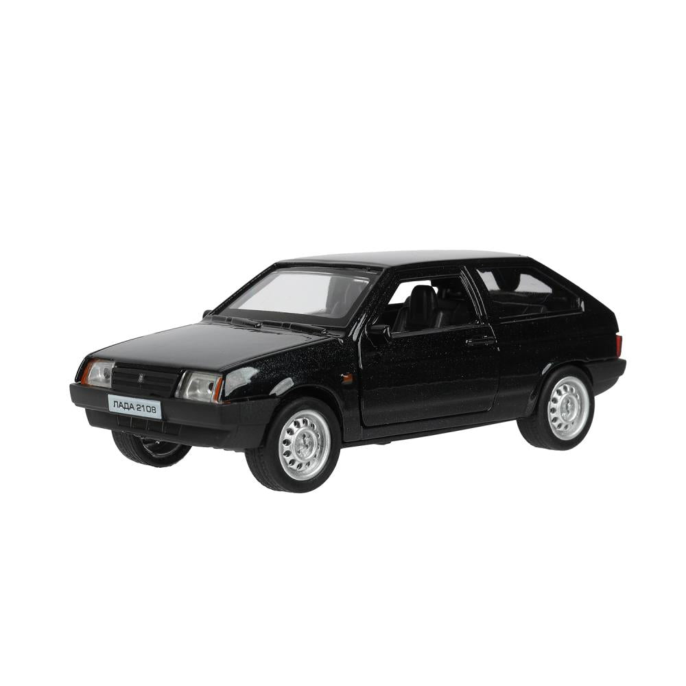 Машина металл свет-звук LADA лада 2108 "СПУТНИК",12см,откр дв,баг,инер,в кор Технопарк в кор.2*36шт