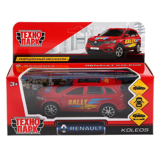 KOLEOS-S Machine métallique RENAULT KOLEOS SPOT, 12 cm, ouverte. двери, инерц. Le parc technologique en Russie. cor