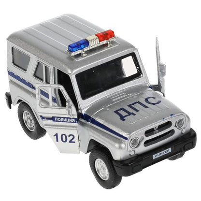 Jeu en plastique de 22 cm, ворота, uaz HUNTER, kor. Parc technologique dans le cor.2*18шт
