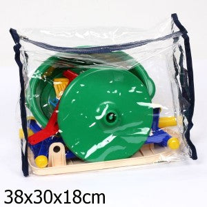 Совтехстром.Набор "Золушка №3" (таз,стир.доска,глад.доска,утюг,сушилка,плечики,прищепки) арт.У759 /6