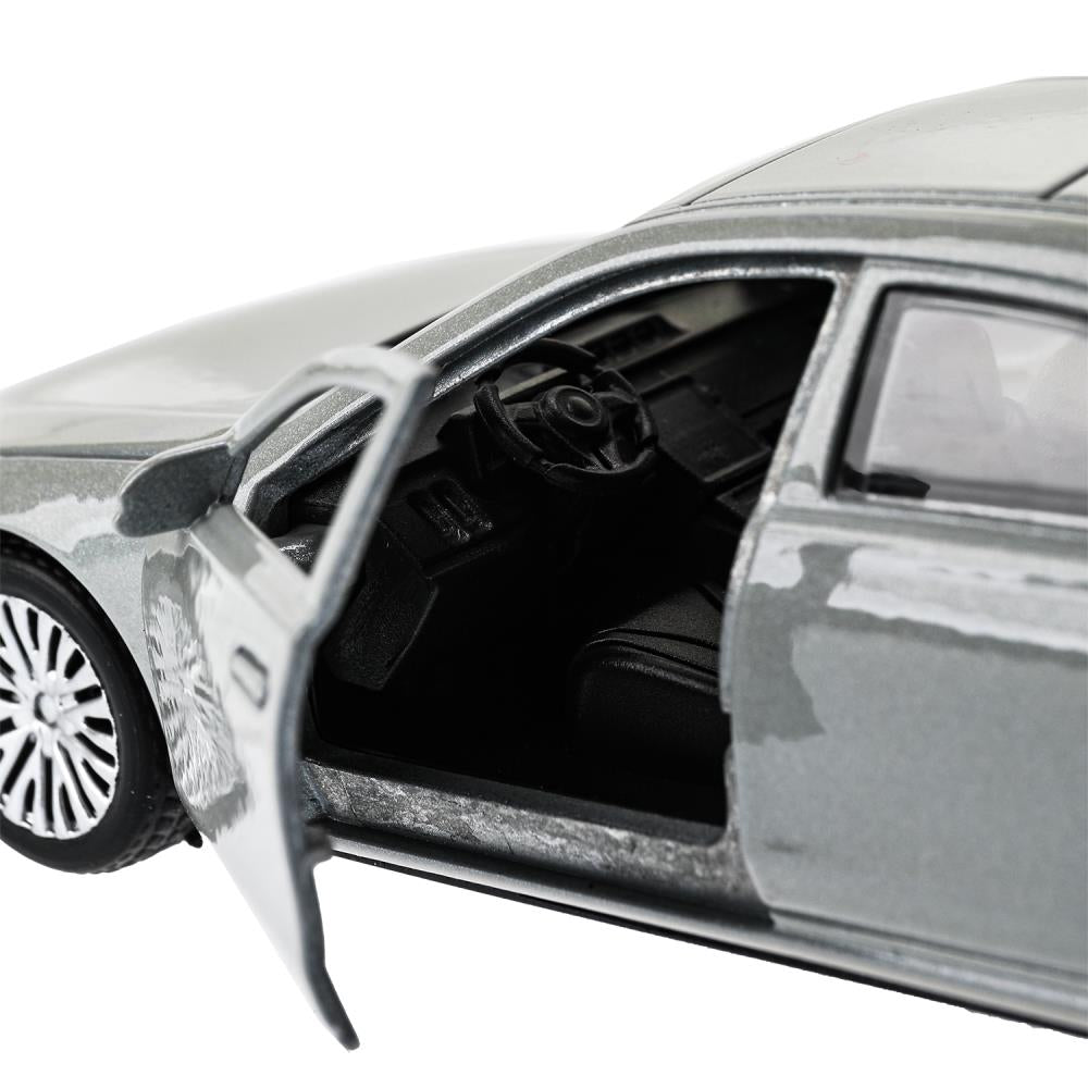 Машина металл MERCEDES-BENZ classe s v223 12см,дв,багаж,инер,серебристый,кор. Parc technologique dans le cor.2*36шт