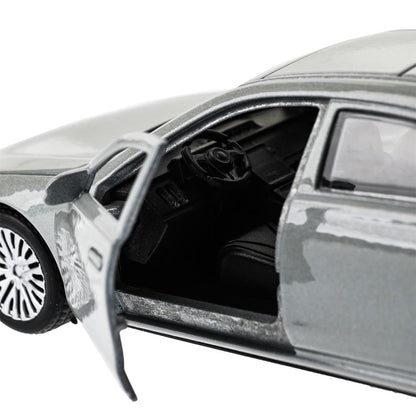 Машина металл MERCEDES-BENZ classe s v223 12см,дв,багаж,инер,серебристый,кор. Parc technologique dans le cor.2*36шт