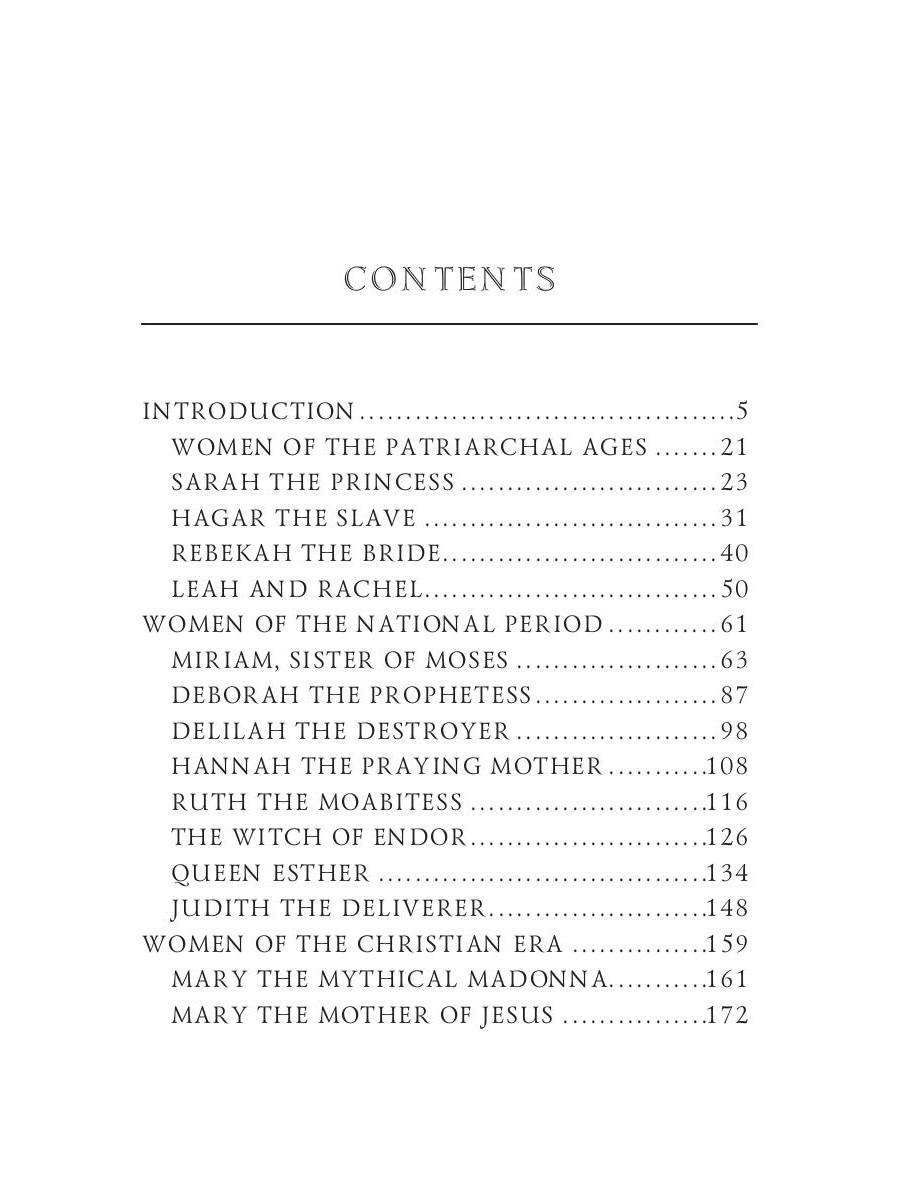 Woman in Sacred History = Женщины в священной истории