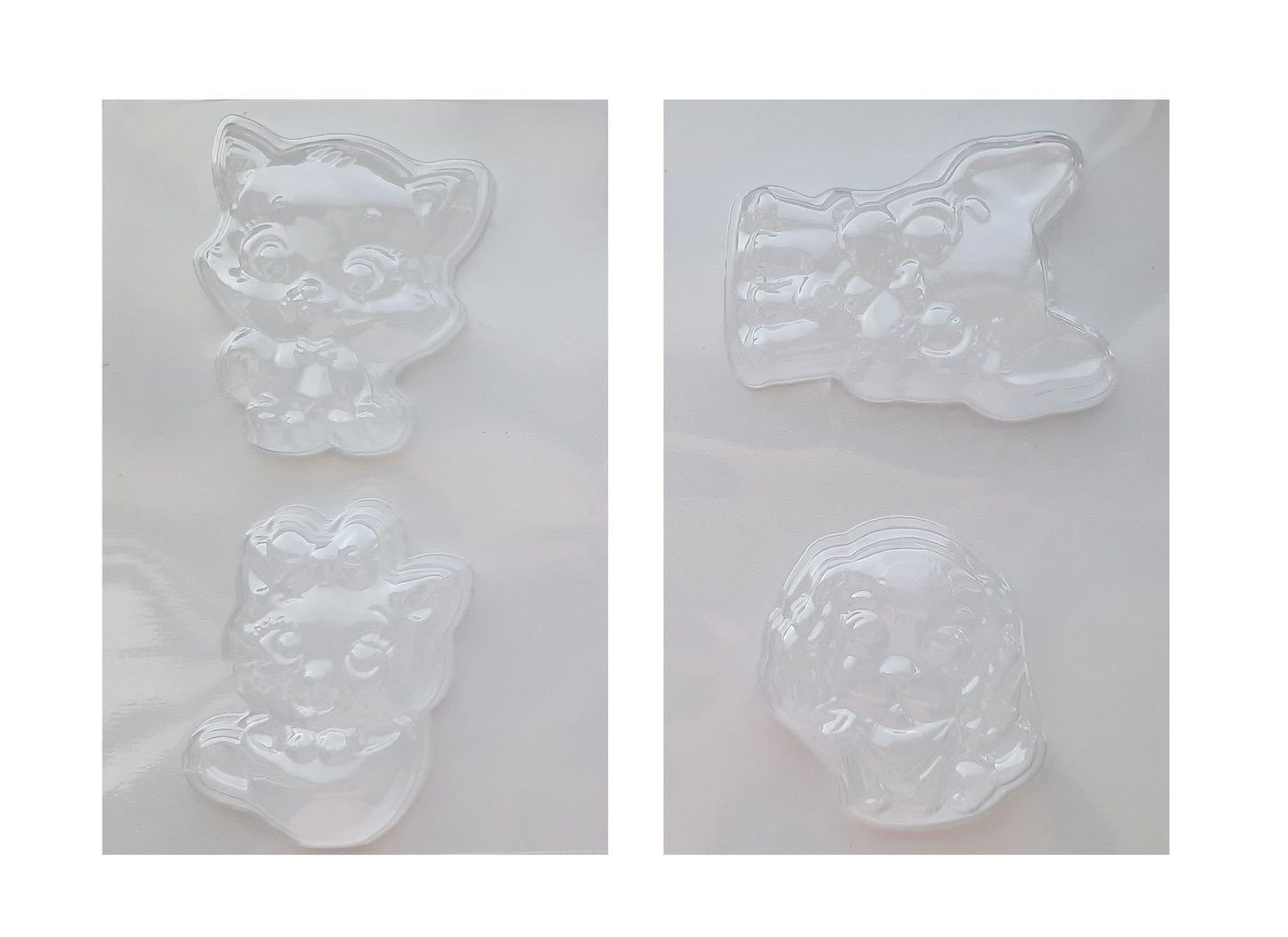 04487 Магниты из гипса под роспись "Кошечки, собач