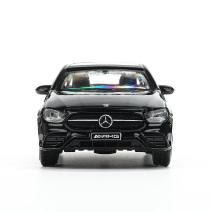 Машина металл MERCEDES-BENZ classe e amg 12см, дв,баг,ин,черный, кор. Parc technologique dans le cor.2*36шт