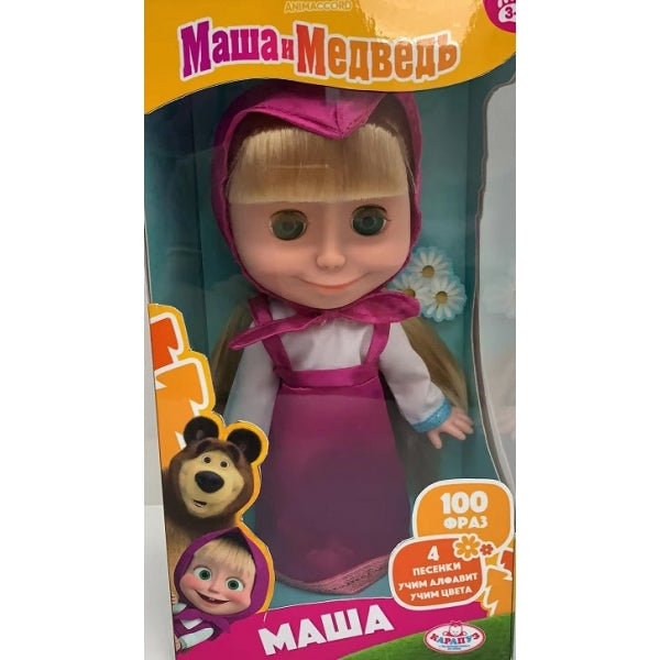 Kukle Masha et Medveday Masha 25 cm, озвуч, kor КАРАПУЗ в kor.18шт