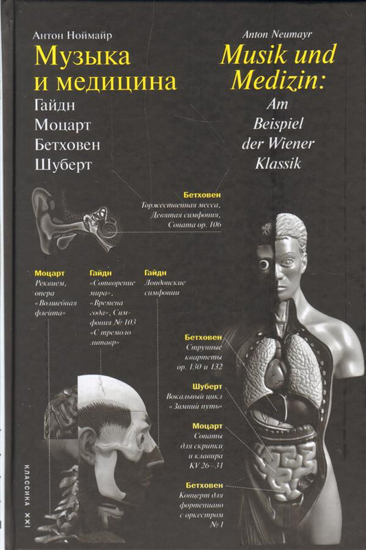 Ноймайр А. Musique et médecine. Гайдн, Моцарт, Бетховен, Шуберт.
