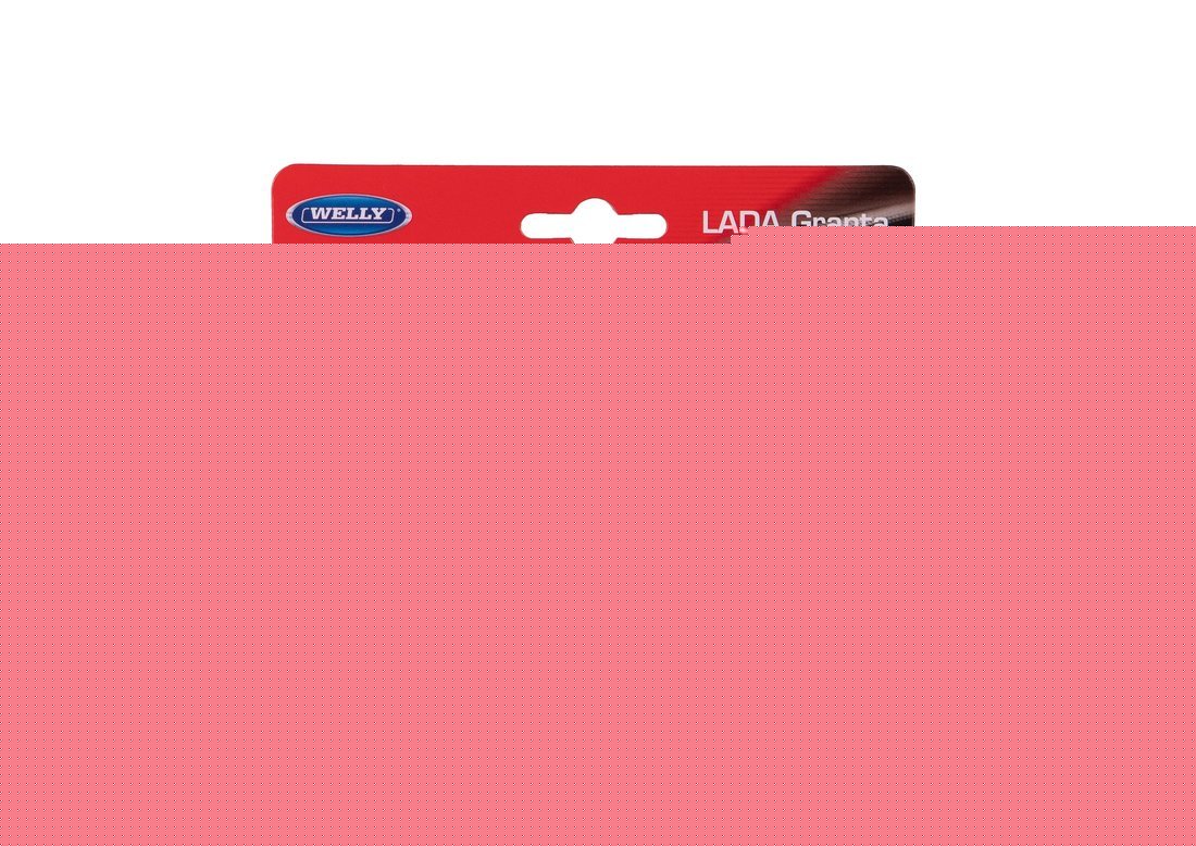 Welly. Машинка 1:38 "LADA Granta" пруж. мех., белый арт.43657-W