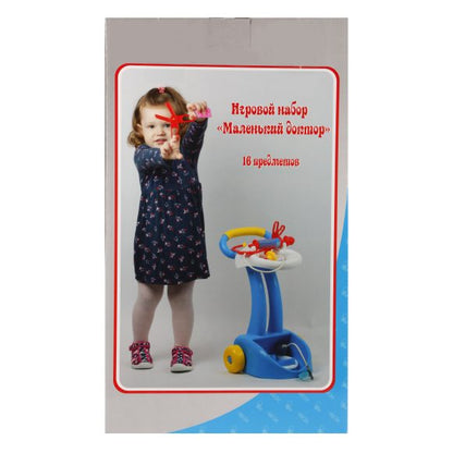 Совтехстром.Игровой набор с тележкой "Маленький доктор" арт.У867 /4