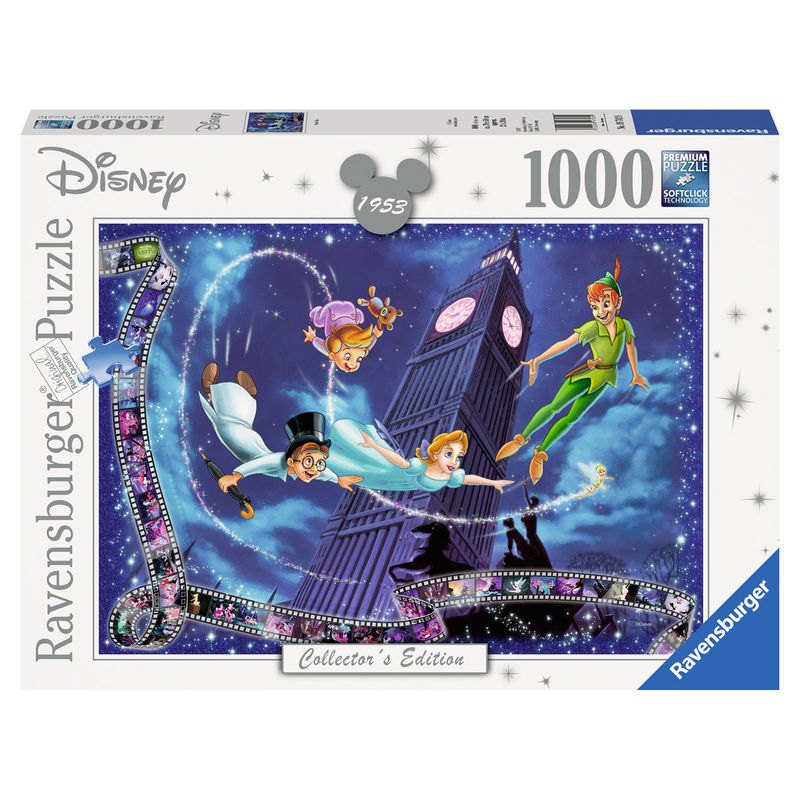 Ravensburger. Пазл карт. 1000 art.19743 "Disney Peter Pen"