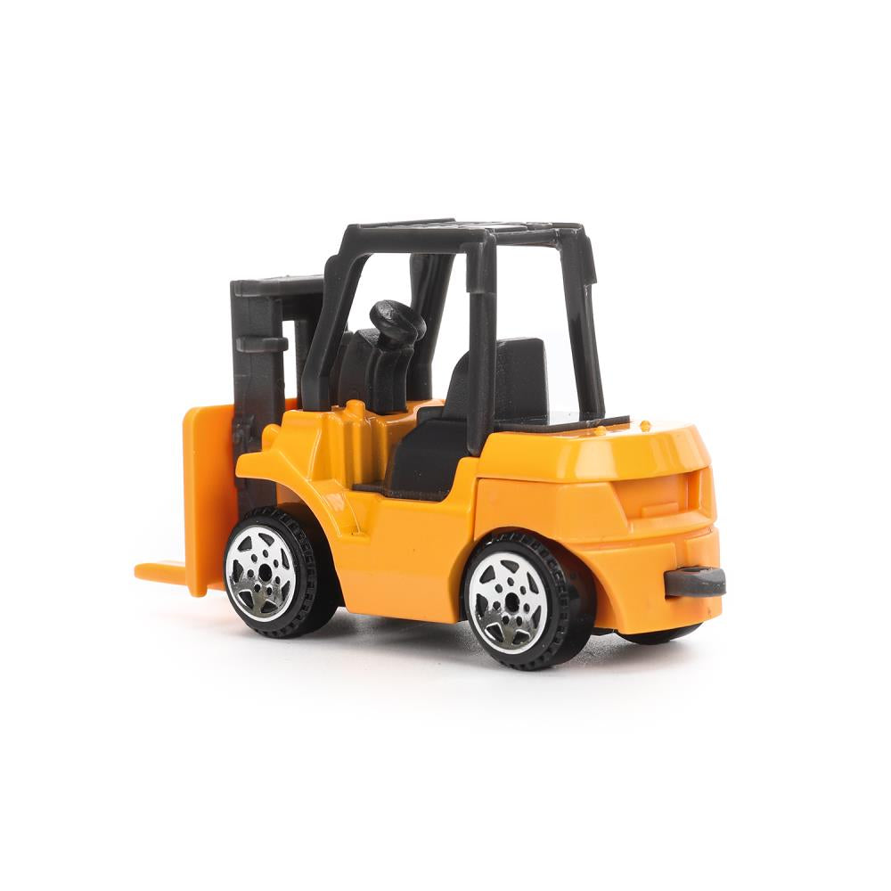 Модель металл СТРОИТЕЛЬНАЯ ТЕХНИКА caterpillar, 7,5см, своб.ход, подв.эл. Технопарк в кор.4*144шт