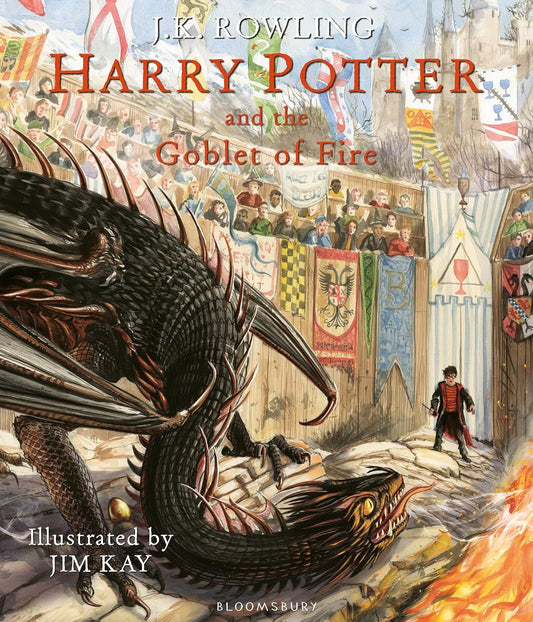 Harry Potter and the Goblet of Fire Illustrated Edition (J.K. Rowling) Гарри Поттер и Кубок Огня Илл.издание/ Книги на английском языке