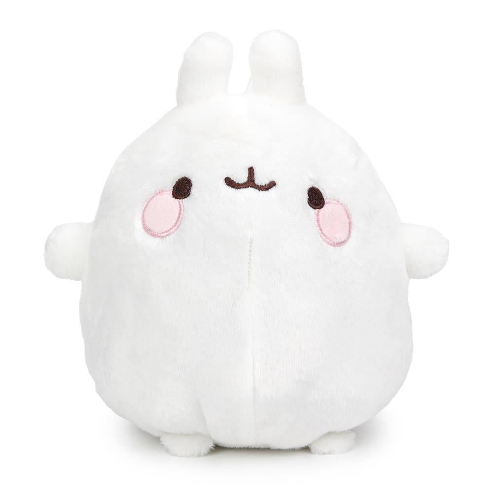 Le jeu Molang Molang 23 cm est blanc, sans puce "МУЛЬТИ-ПУЛЬТИ" dans la couleur 24шт