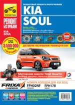 Kia Soul с 2008 года бензиновый двигатель 1.6 л (126 л.с.; 129 л.с.), дизельный двигатель 1.6 л (128 л.с.), руководство по ремонту