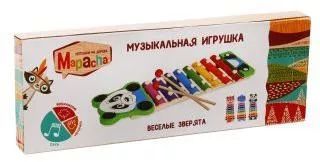 MAPACHA. 76628 Ксилофон "Веселые зверята" в ассорт /30