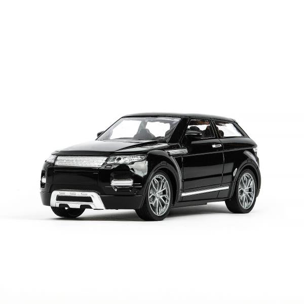 Машина р/у LAND ROVER range rover 24 см, черный, кор Технопарк в кор.2*12шт