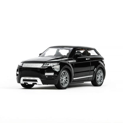 Машина р/у LAND ROVER range rover 24 см, черный, кор Технопарк в кор.2*12шт