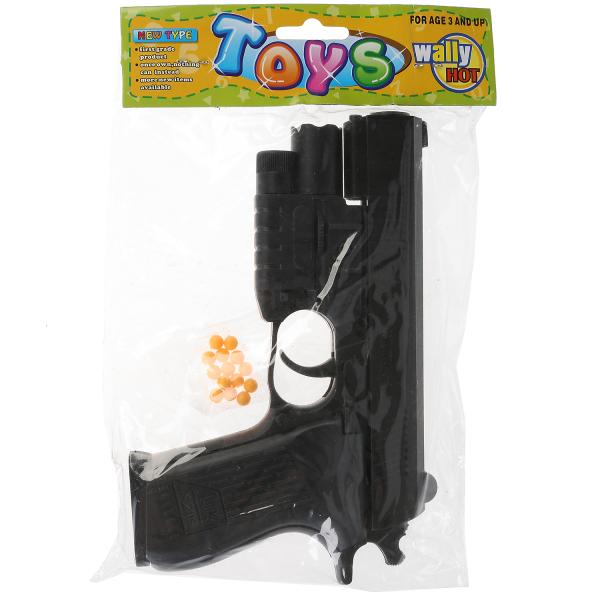 Пистолет (п) с лазер. прицелом, с пульками SP1-E в кор. в кор.120шт