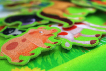 Набор из фетра на липучках "Ферма" (европодвес)