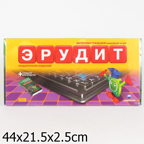 Биплант.Эрудит RUS подарочный + словарь в подарок арт.10008 /12