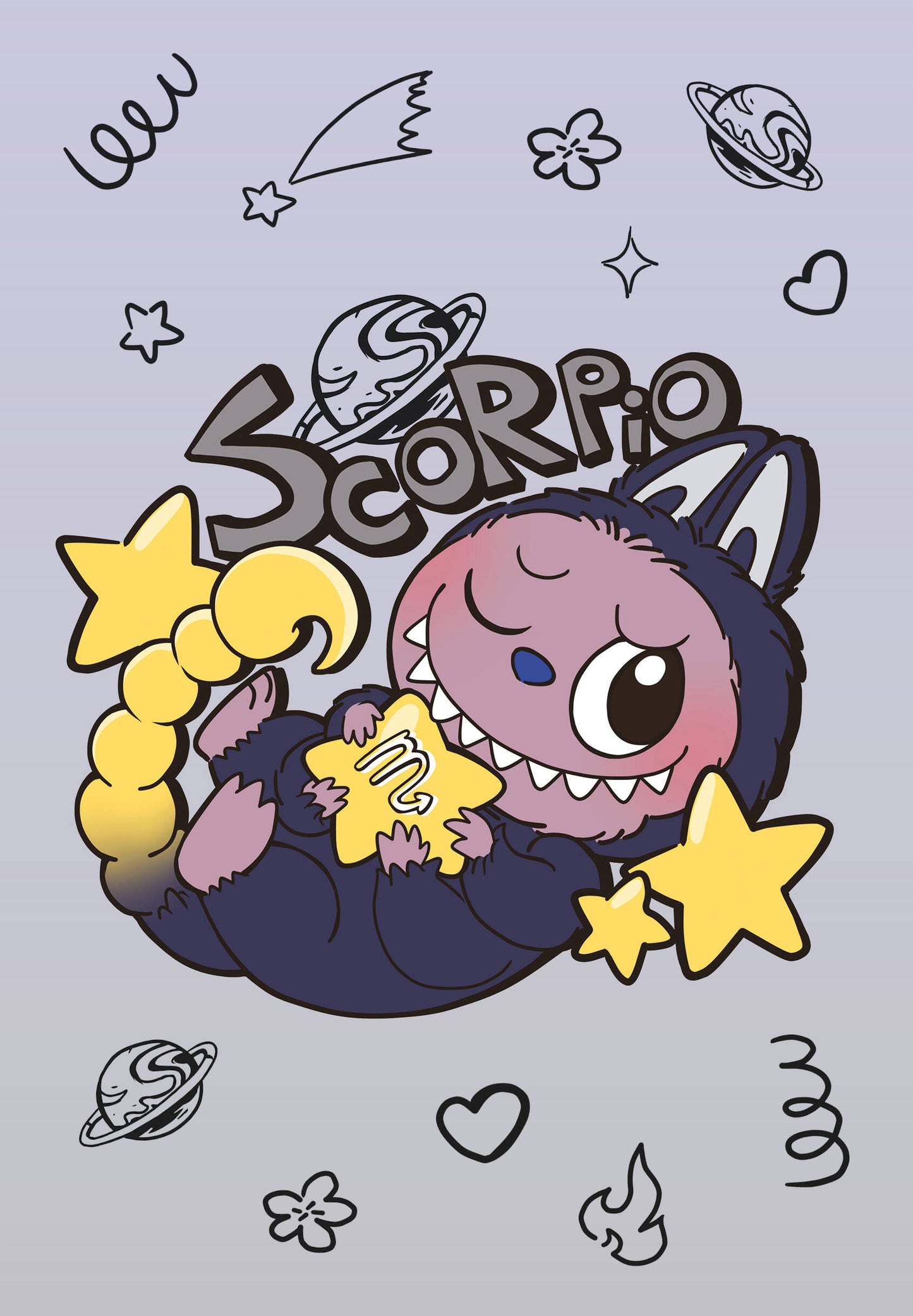 The Monsters. Астрологический блокнот Скорпион (Лабубу)