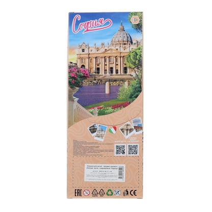 Кукла 29см София, руки и ноги сгиб., акс, кор. КАРАПУЗ в кор.24шт