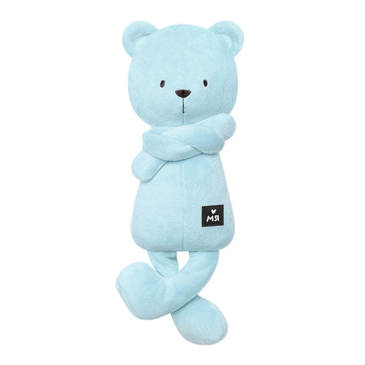 "Мяшечки" игрушка мягконабивная (Мишка Джордж, голубой)