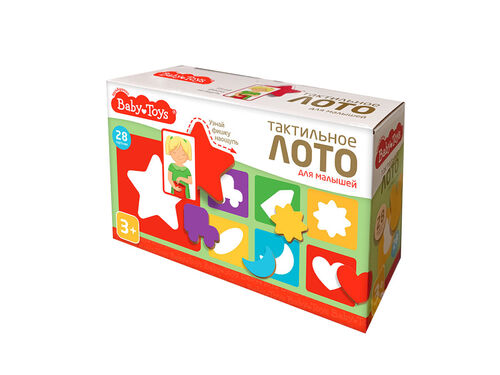 Лото "Тактильное для малышей" (28 деревянных фишек) Jouets pour bébé
