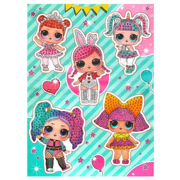 Multiart albums de mosaïques de dessins animés МУЛЬТИ АРТ en cor.50шт