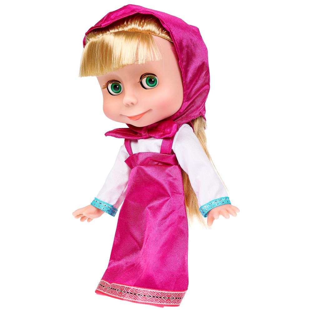 Kukle Masha et Medved Masha 25 cm, juste, plat dans le jardin, cor.