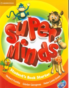 Livre de démarrage Super Minds pour étudiants avec. + DVD