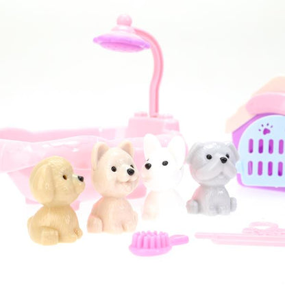 Jeu avec des pièces et des accessoires en plastique (4 pièces et 9 pièces) en forme de cor.2*144 pouces
