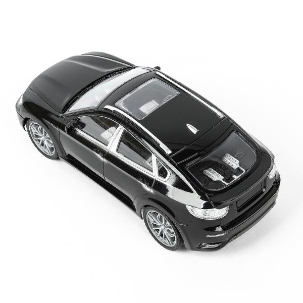 Машина р/у BMW X6 24 см, черный, кор Технопарк в кор.2*12шт