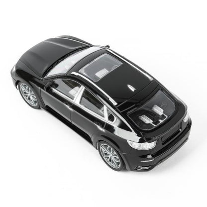 Машина р/у BMW X6 24 см, черный, кор Технопарк в кор.2*12шт