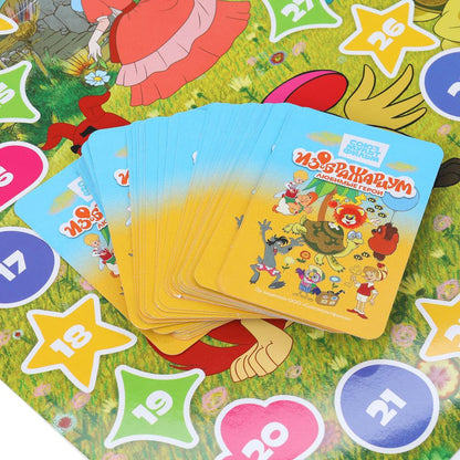 Изображариум. Любимые герои.Союзмультфильм. Игра-квадрат. 40 карточек.Премиум. Умные игры в кор.10шт