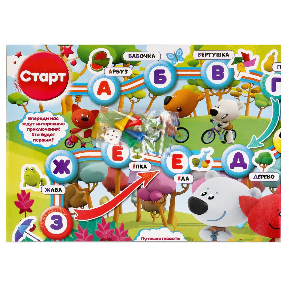 Настольная игра-ходилка Азбука. Ми-Ми-Мишки. в кор. Умные игры в кор.20шт