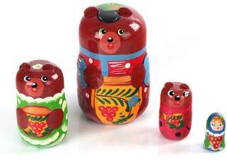 Матрешка "Три медведя" 4 pers. ART.Р45/751 (РНИ) /52