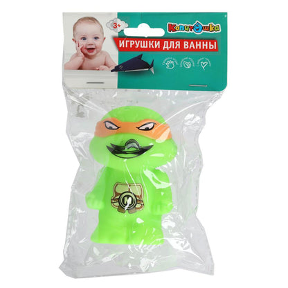Игрушка для ванны черепашки, в пак, КАПИТОШКА в кор.2*180шт